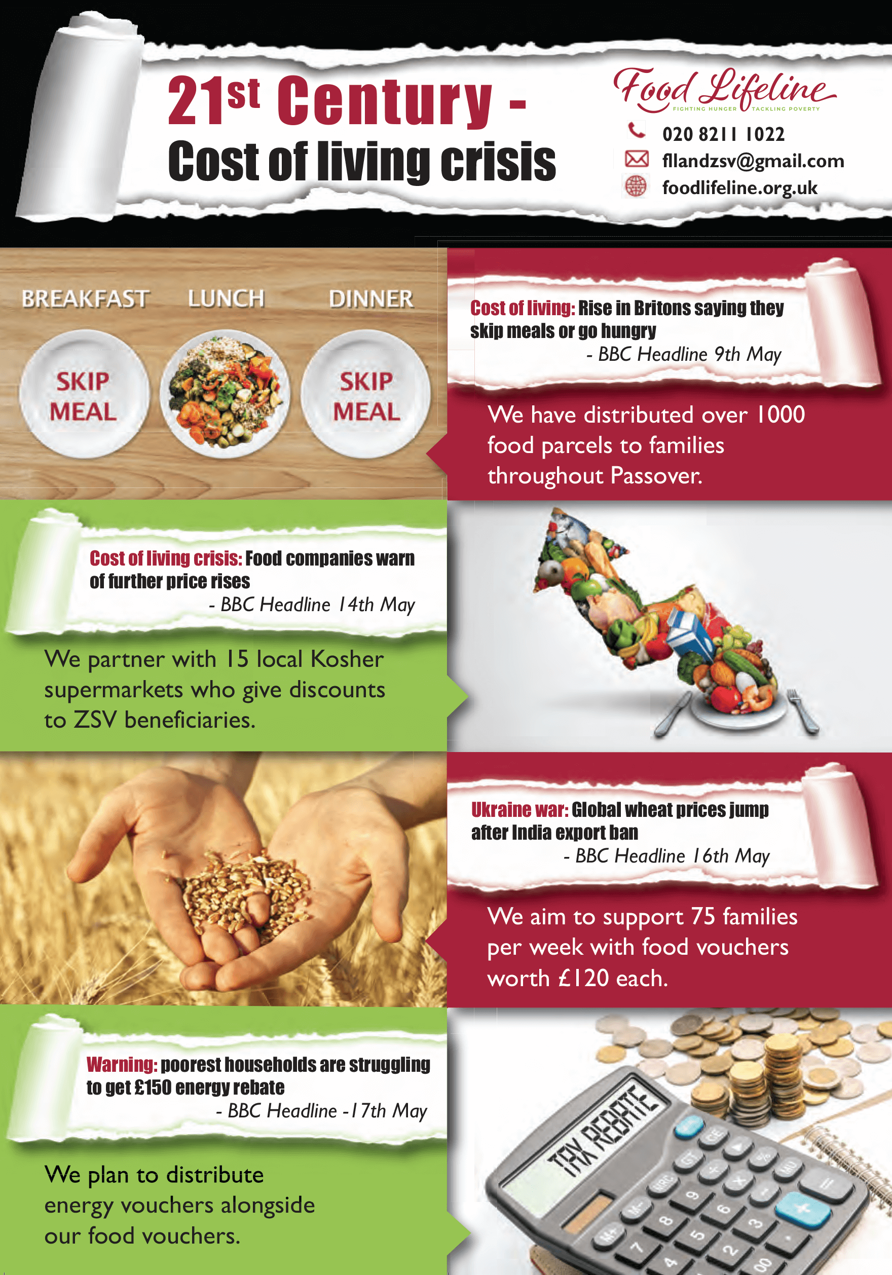 Crisis campaign - Food Lifeline